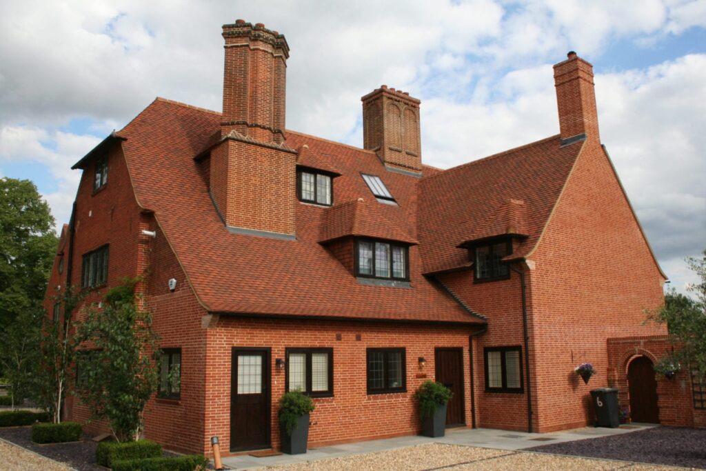 Burgundy Clay Roof Tiles